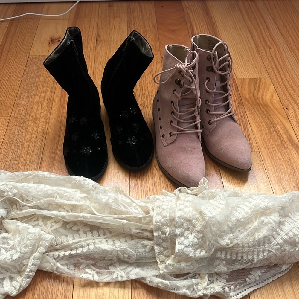 Joyfolie boots with duster